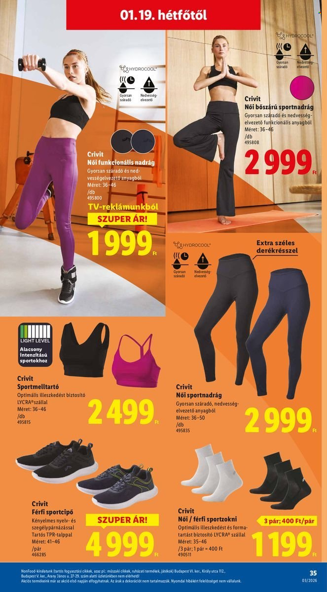 Lidl akciós újságok - 2026.01.15 - 2026.01.21. Oldal 35