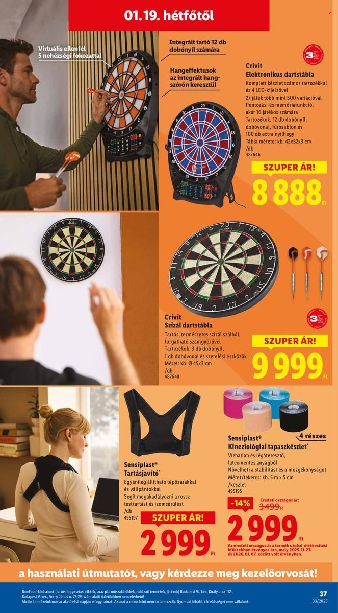 Lidl akciós újságok - 2026.01.15 - 2026.01.21. Oldal 37