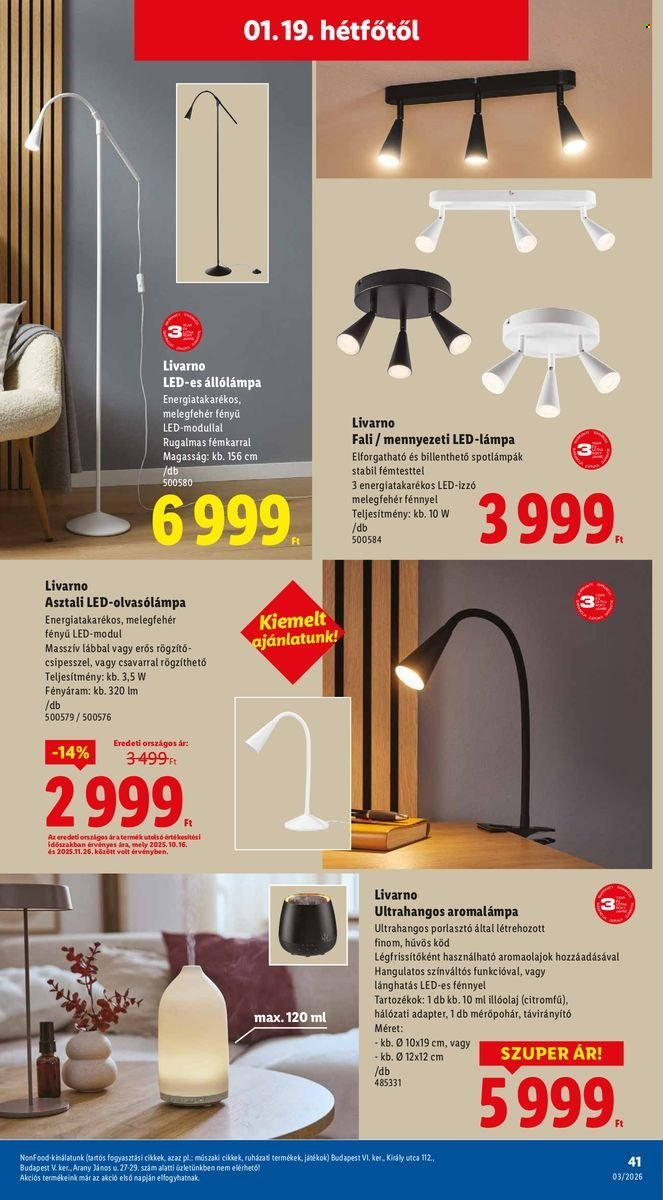 Lidl akciós újságok - 2026.01.15 - 2026.01.21. Oldal 41