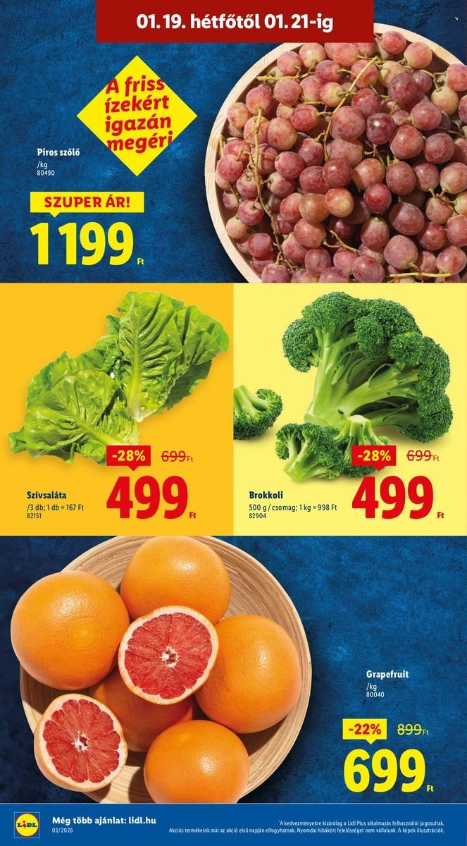 Lidl akciós újságok - 2026.01.15 - 2026.01.21. Oldal 42