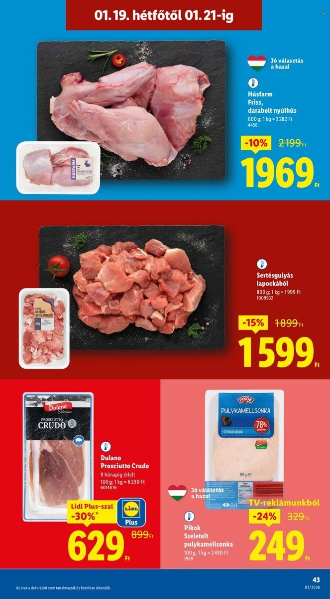 Lidl akciós újságok - 2026.01.15 - 2026.01.21. Oldal 43