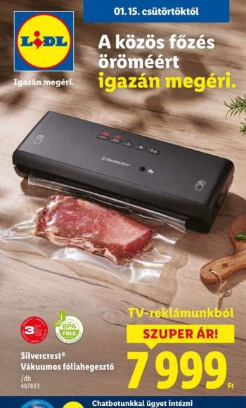 Újság Lidl - 2026.01.15 - 2026.01.21.