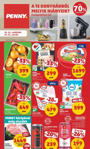 Újság Penny Market - 2026.01.15 - 2026.01.21.