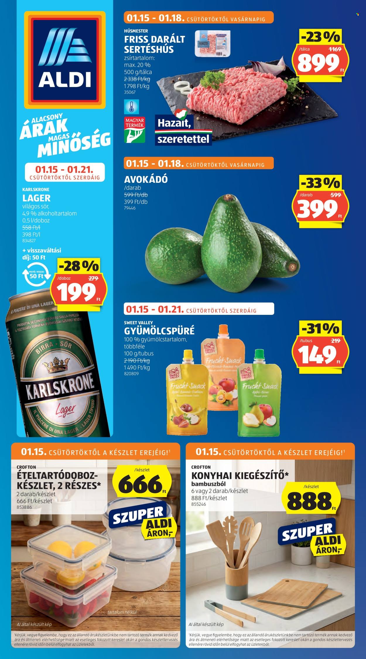 Aldi akciós újságok - 2026.01.15 - 2026.01.21. Oldal 1