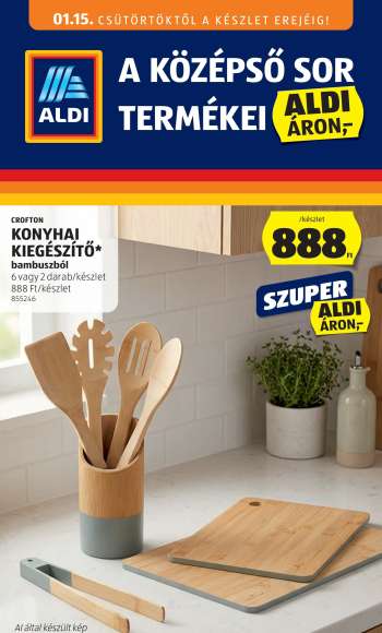 Újság Aldi - 2026.01.15 - 2026.01.21.