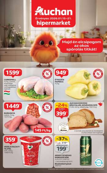 Újság Auchan - 2026.01.15 - 2026.01.21.