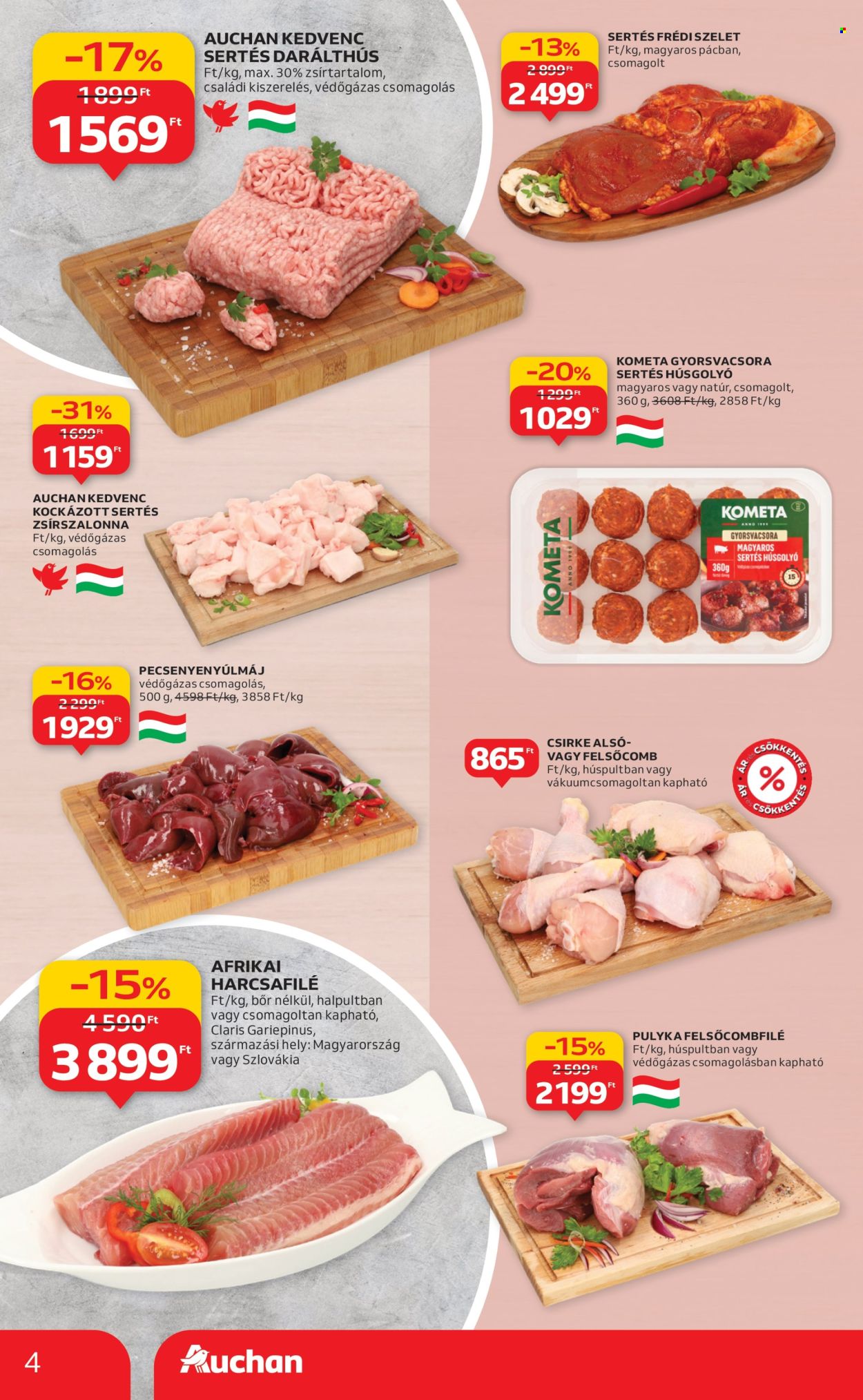 Auchan akciós újságok - 2026.01.15 - 2026.01.21. Oldal 4