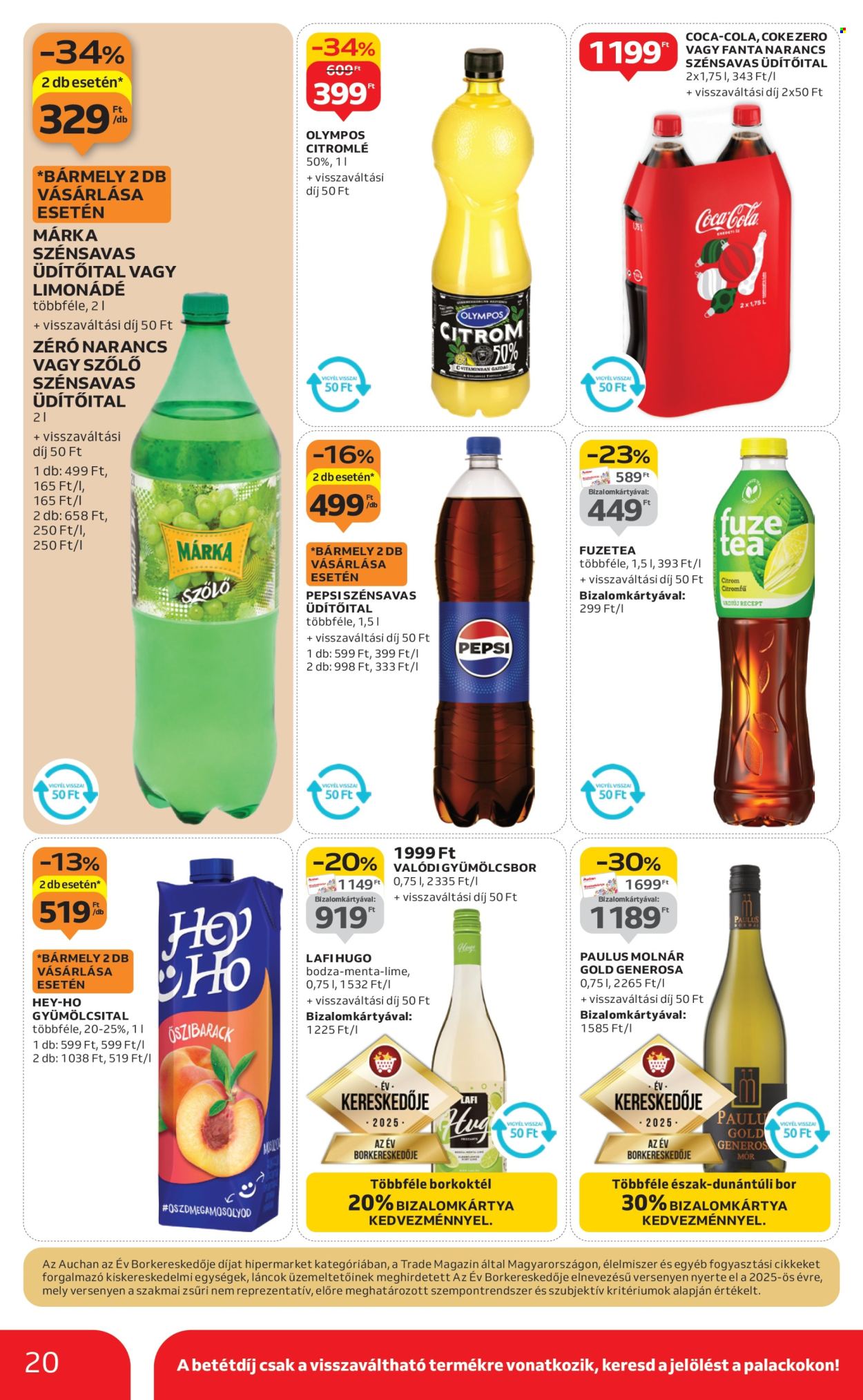Auchan akciós újságok - 2026.01.15 - 2026.01.21. Oldal 20