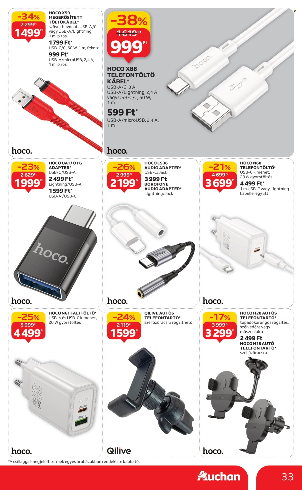 Auchan akciós újságok - 2026.01.15 - 2026.02.04. Oldal 33