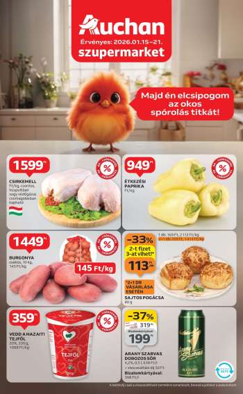 Újság Auchan - 2026.01.15 - 2026.01.21.