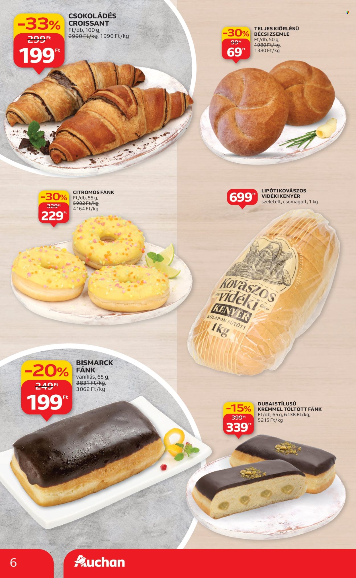 Auchan akciós újságok - 2026.01.15 - 2026.01.21. Oldal 6