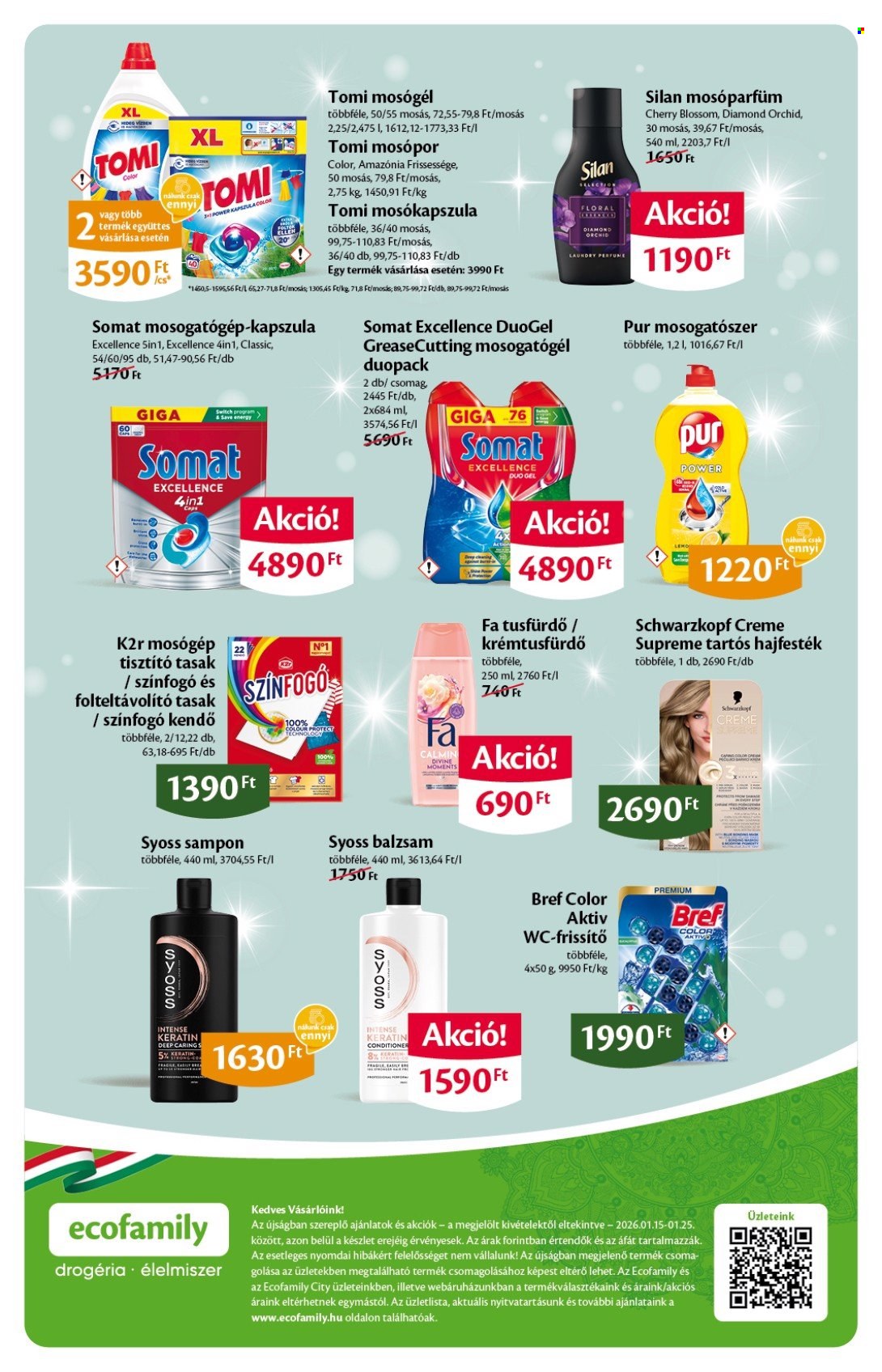 EcoFamily akciós újságok - 2026.01.15 - 2026.01.25. Oldal 8