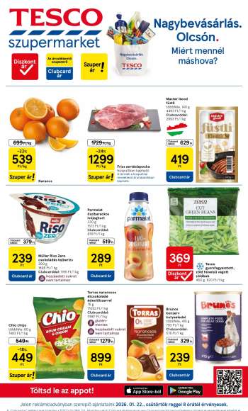 Újság TESCO - 2026.01.22 - 2026.01.28.