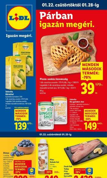 Újság Lidl - 2026.01.22 - 2026.01.28.