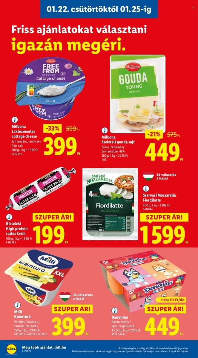 Lidl akciós újságok - 2026.01.22 - 2026.01.28. Oldal 6