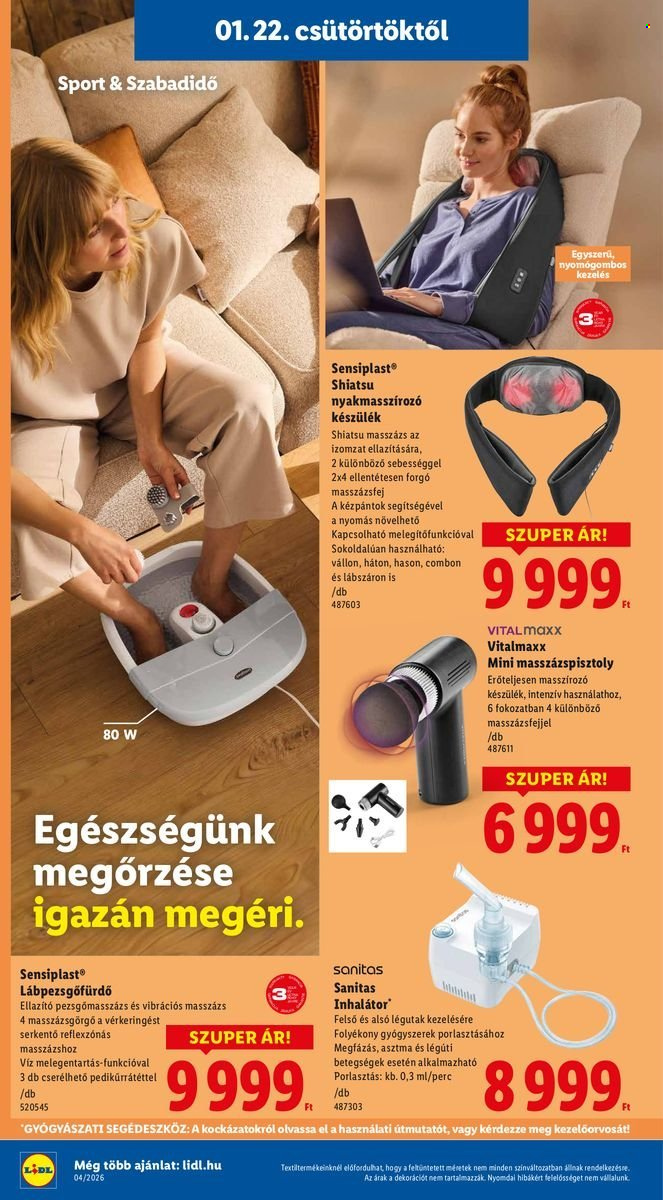 Lidl akciós újságok - 2026.01.22 - 2026.01.28. Oldal 8