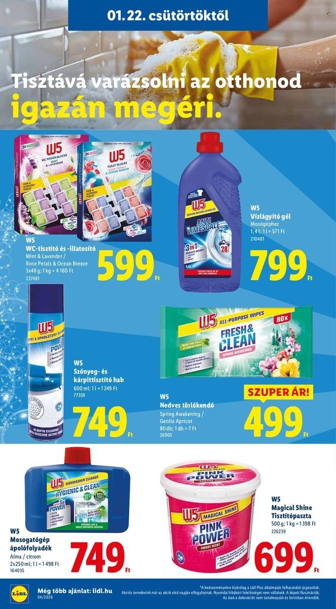 Lidl akciós újságok - 2026.01.22 - 2026.01.28. Oldal 18