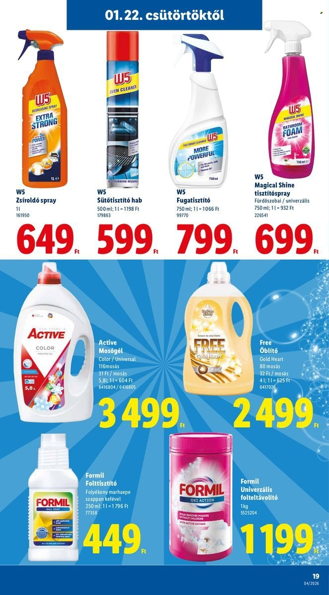 Lidl akciós újságok - 2026.01.22 - 2026.01.28. Oldal 19