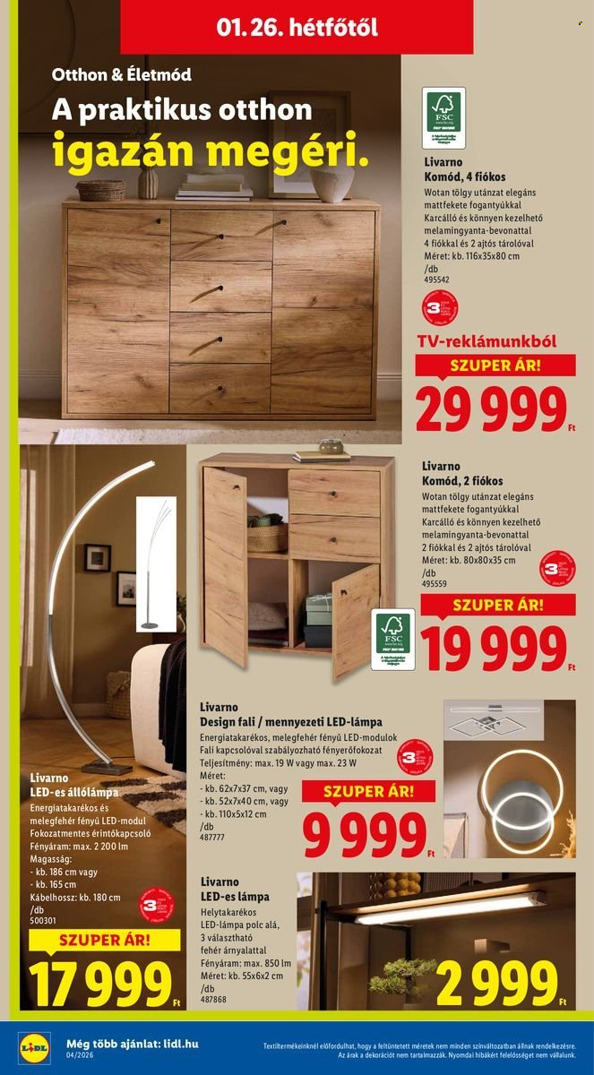 Lidl akciós újságok - 2026.01.22 - 2026.01.28. Oldal 14