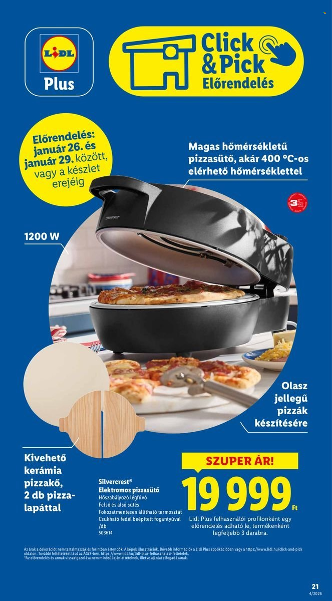Lidl akciós újságok - 2026.01.22 - 2026.01.28. Oldal 21