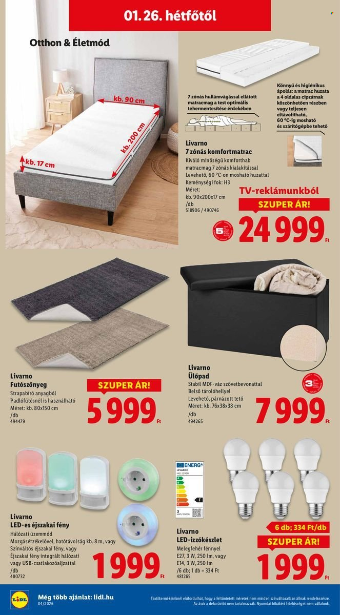 Lidl akciós újságok - 2026.01.22 - 2026.01.28. Oldal 16