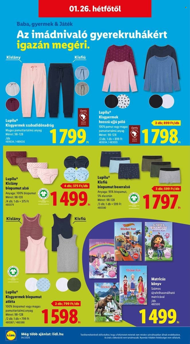 Lidl akciós újságok - 2026.01.22 - 2026.01.28. Oldal 18