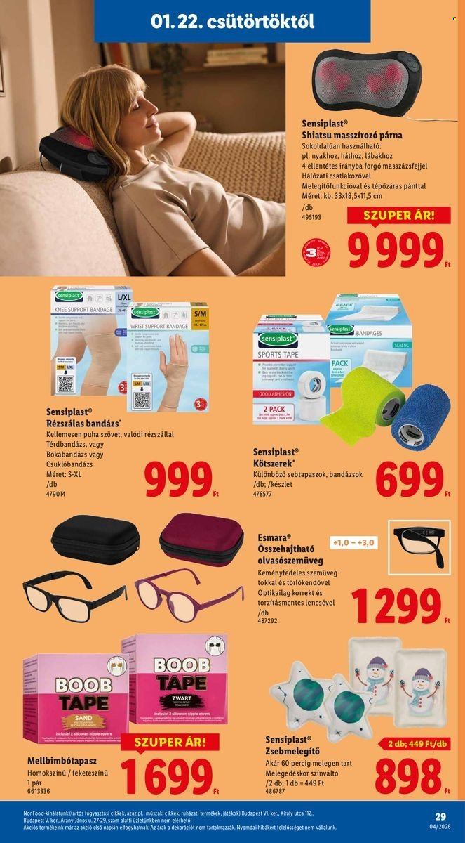 Lidl akciós újságok - 2026.01.22 - 2026.01.28. Oldal 29
