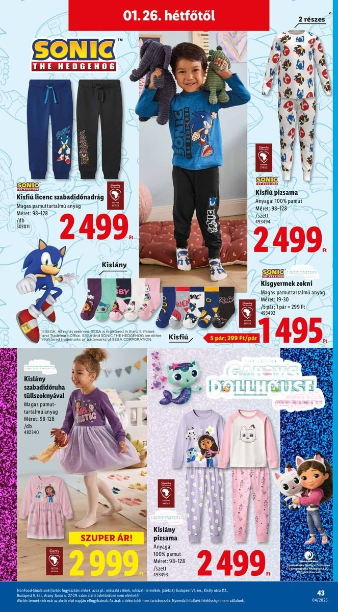 Lidl akciós újságok - 2026.01.22 - 2026.01.28. Oldal 43