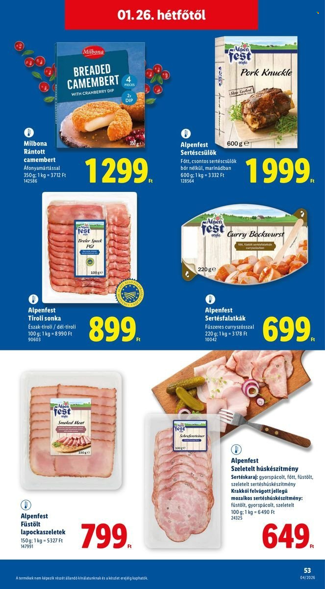Lidl akciós újságok - 2026.01.22 - 2026.01.28. Oldal 53