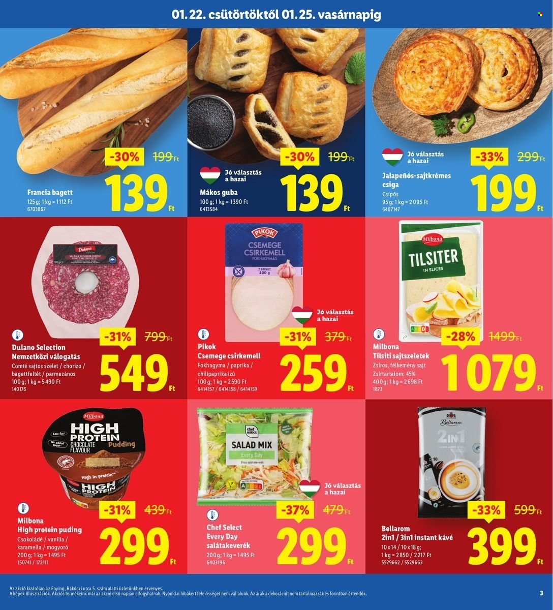 Lidl akciós újságok - 2026.01.22 - 2026.01.25. Oldal 3