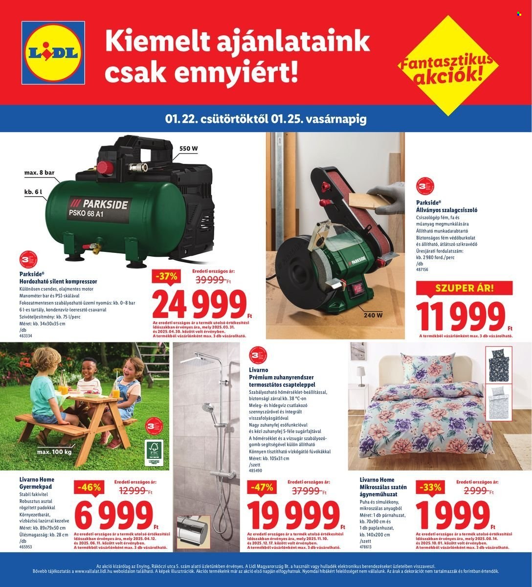 Lidl akciós újságok - 2026.01.22 - 2026.01.25. Oldal 4