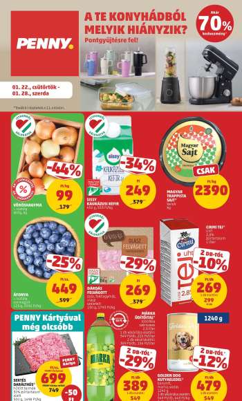 Újság Penny Market - 2026.01.22 - 2026.01.28.