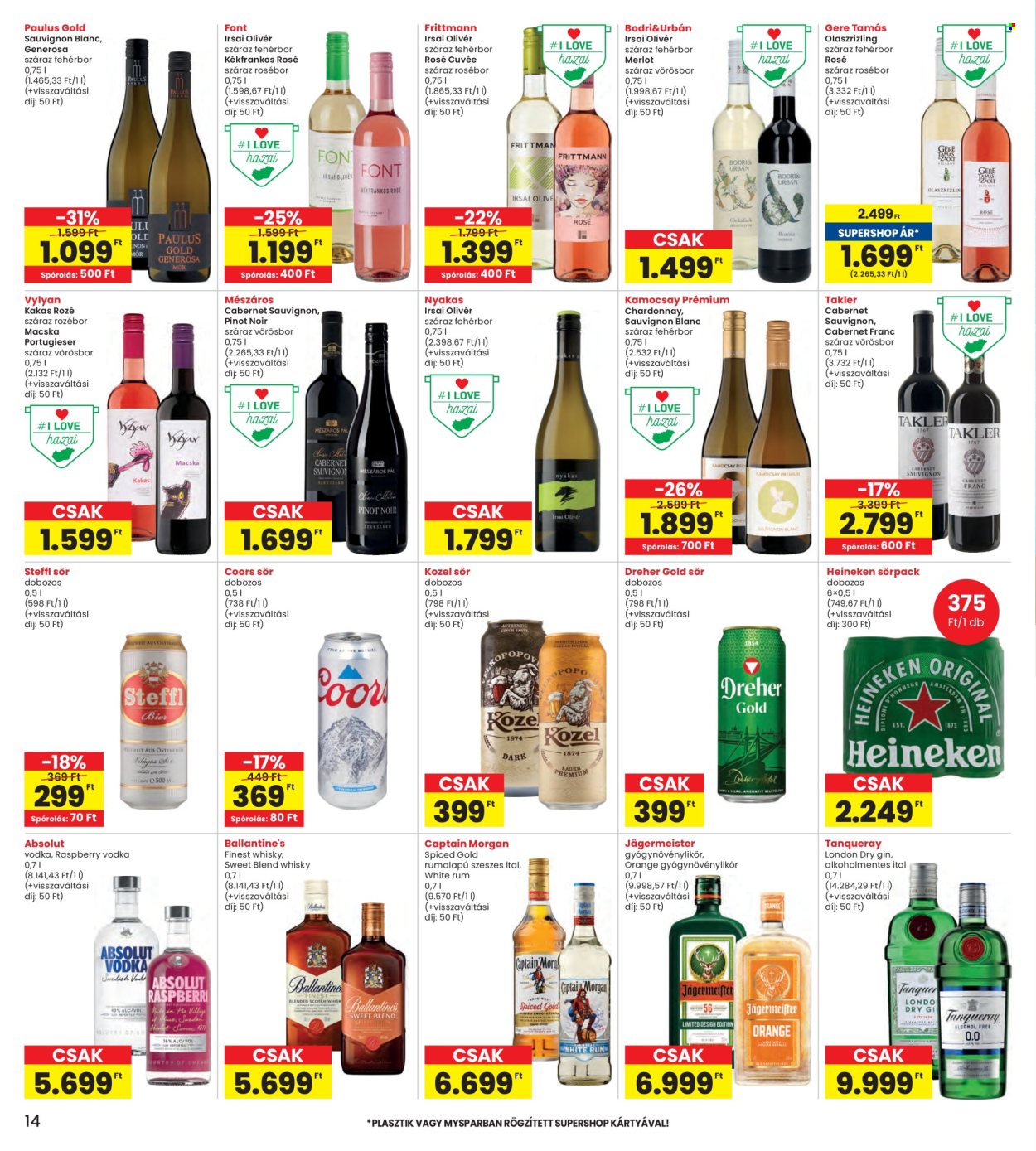 INTERSPAR akciós újságok - 2026.01.22 - 2026.01.28. Oldal 14