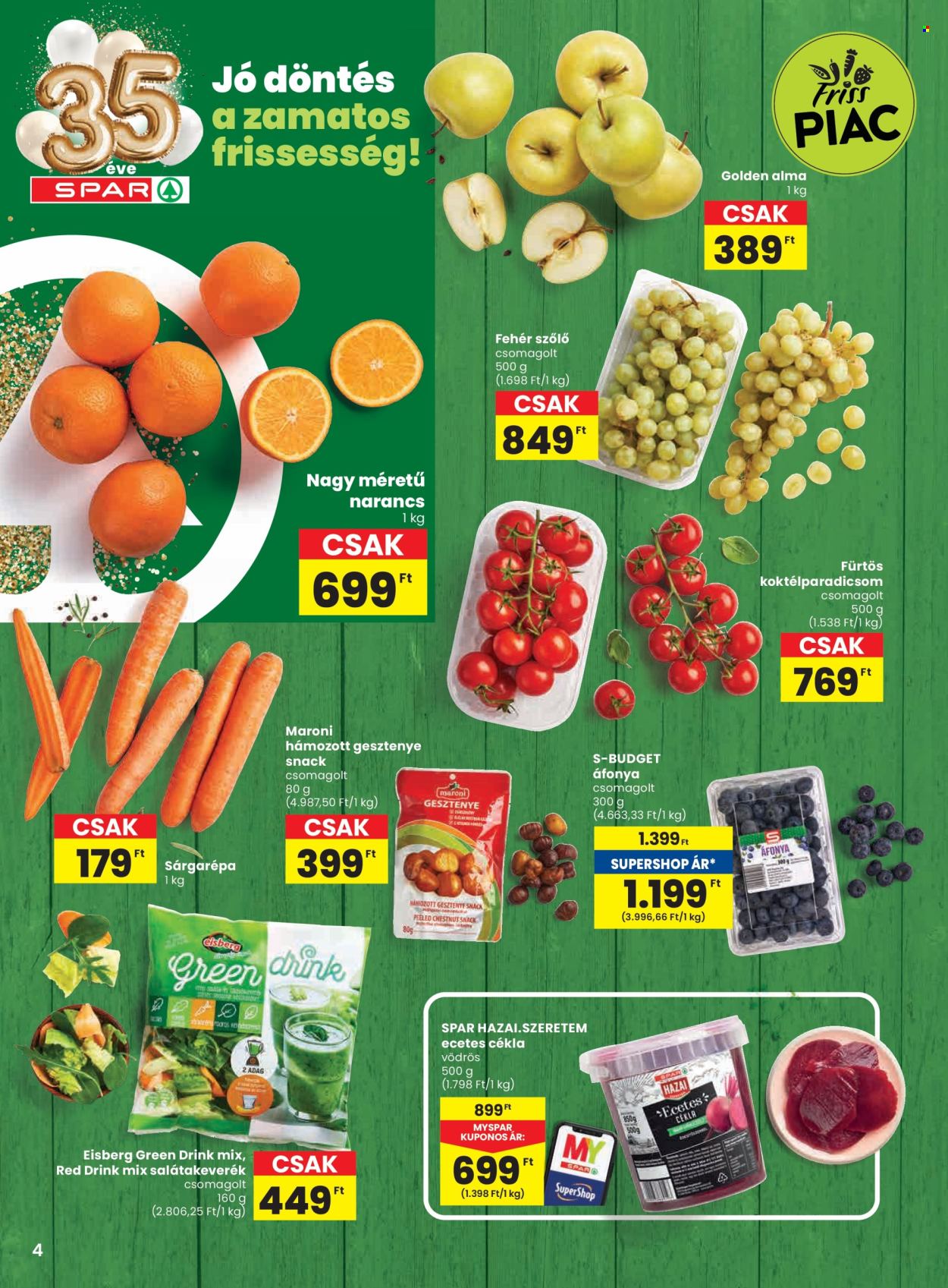 SPAR akciós újságok - 2026.01.22 - 2026.01.28. Oldal 4