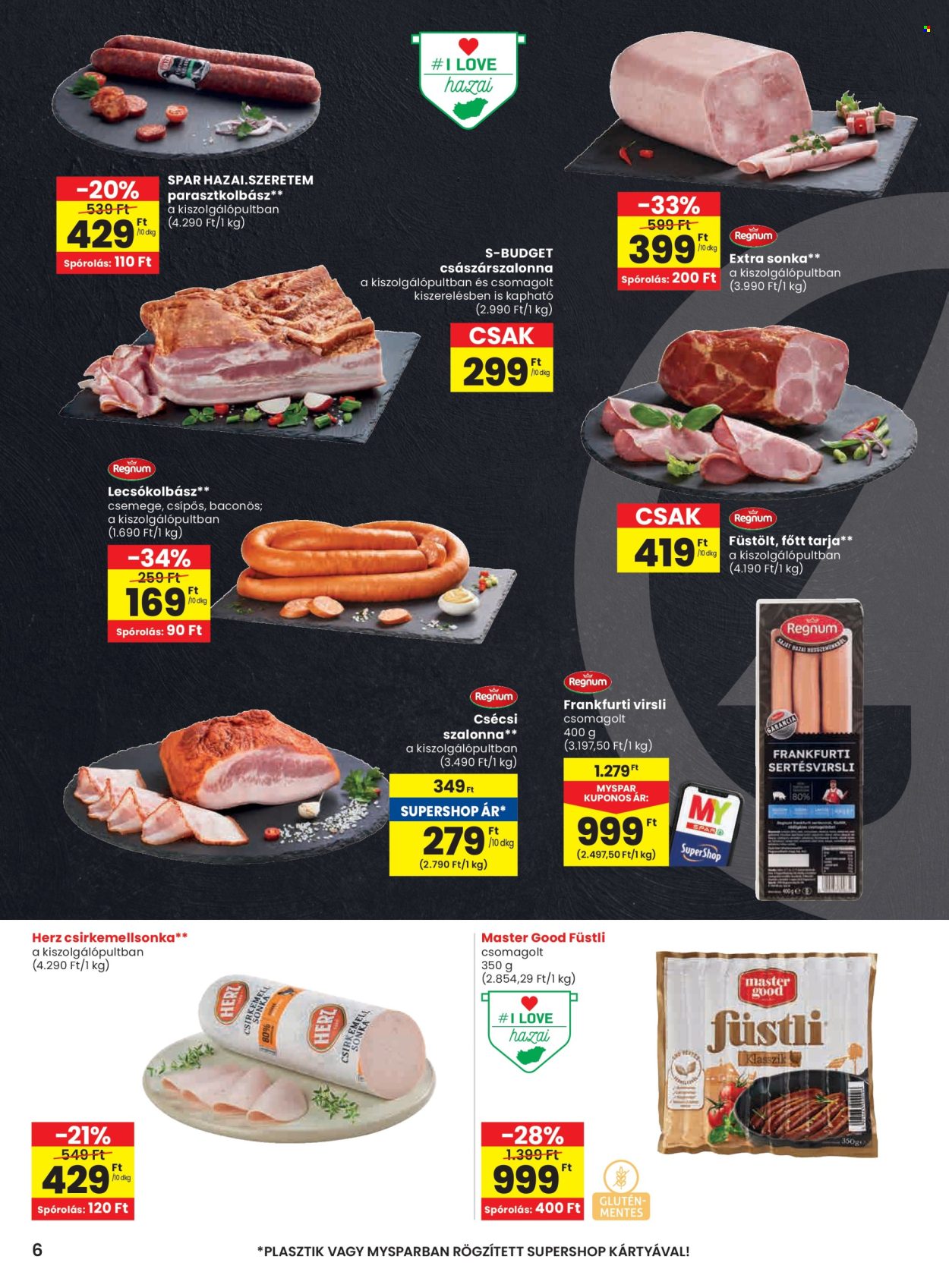SPAR akciós újságok - 2026.01.22 - 2026.01.28. Oldal 6