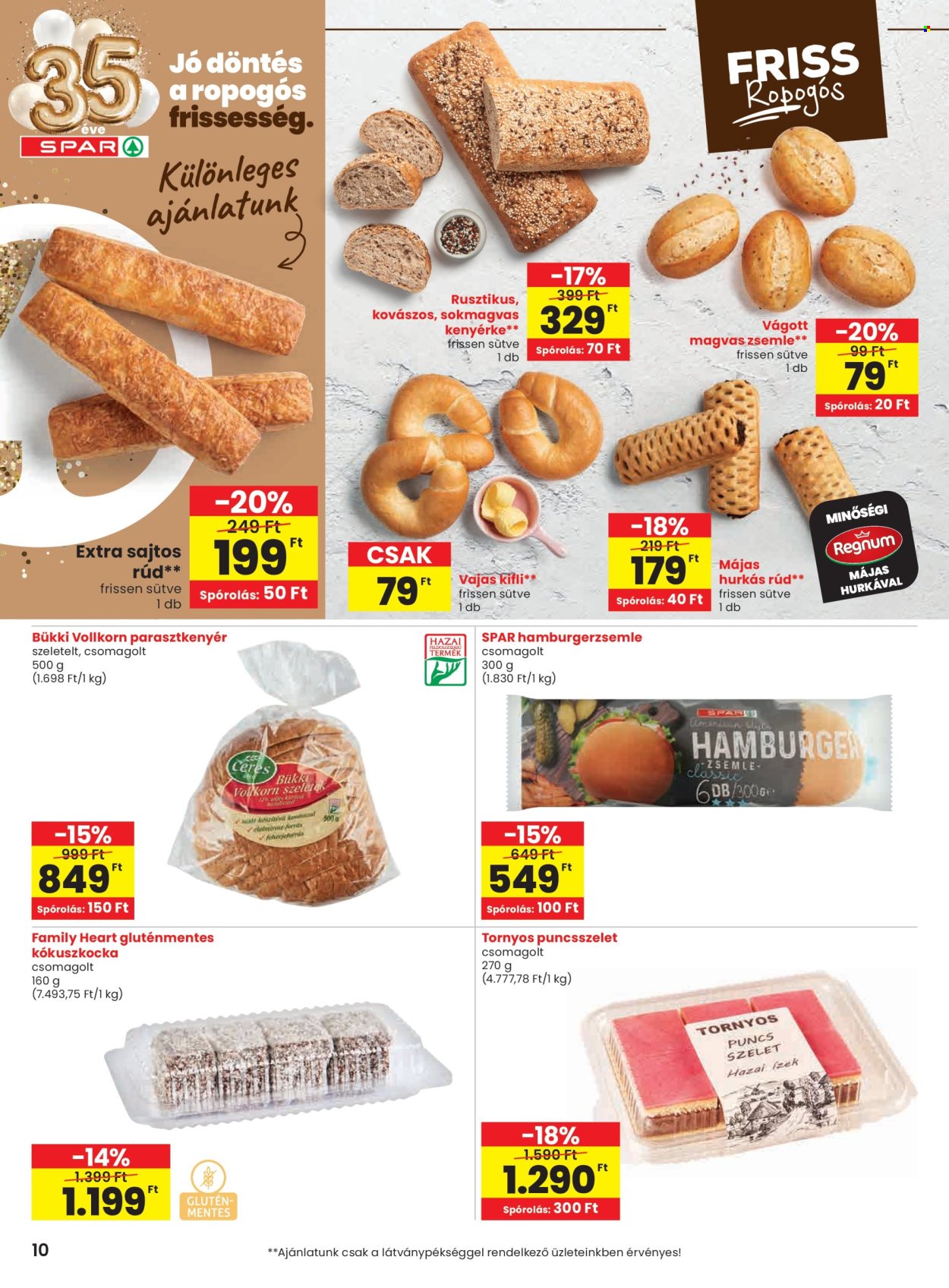 SPAR akciós újságok - 2026.01.22 - 2026.01.28. Oldal 10