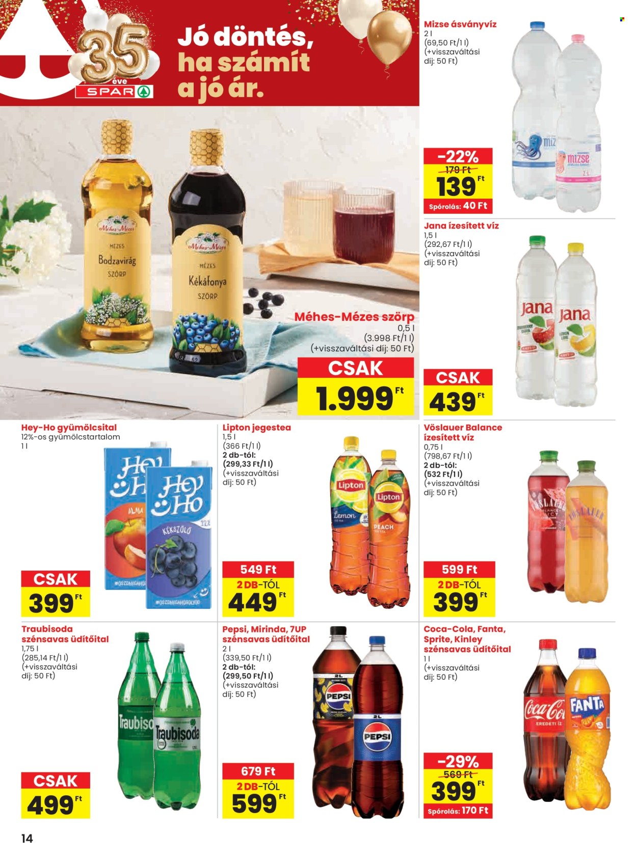 SPAR akciós újságok - 2026.01.22 - 2026.01.28. Oldal 14