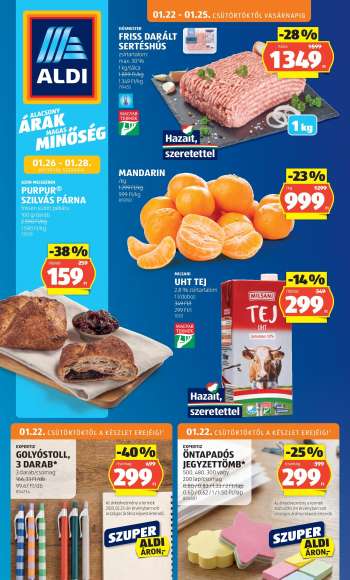 Újság Aldi - 2026.01.22 - 2026.01.28.