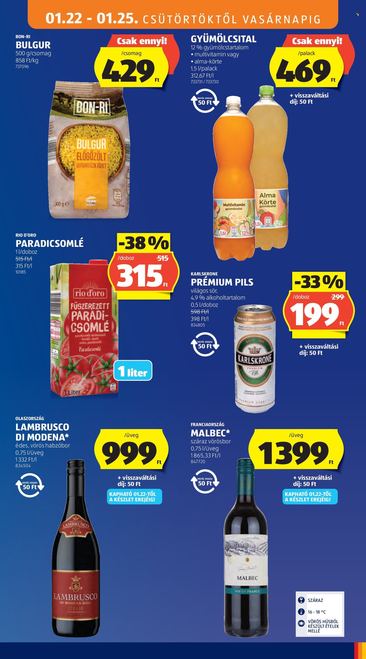 Aldi akciós újságok - 2026.01.22 - 2026.01.28. Oldal 13