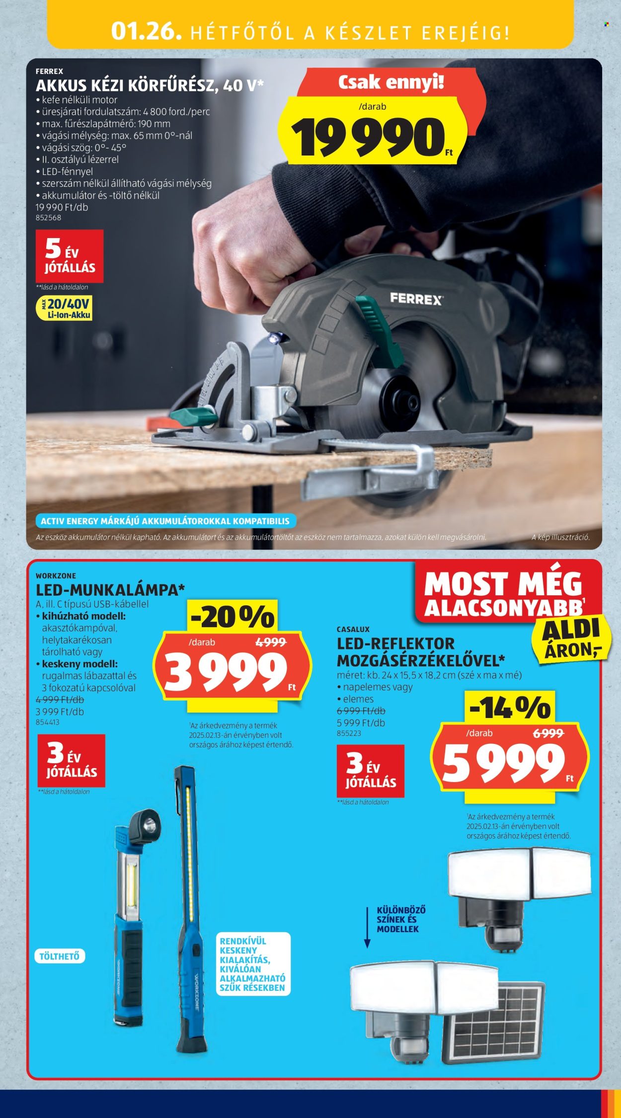 Aldi akciós újságok - 2026.01.22 - 2026.01.28. Oldal 45
