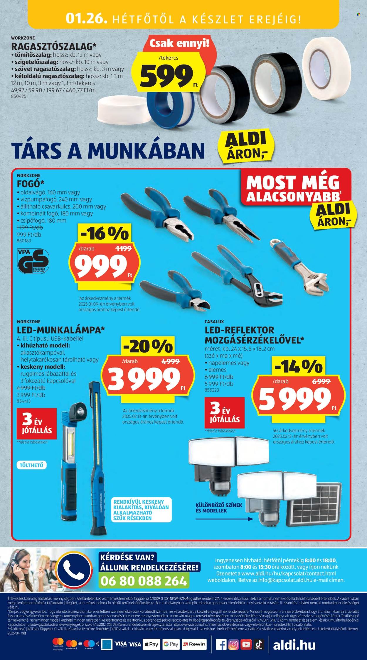 Aldi akciós újságok - 2026.01.22 - 2026.01.28. Oldal 20