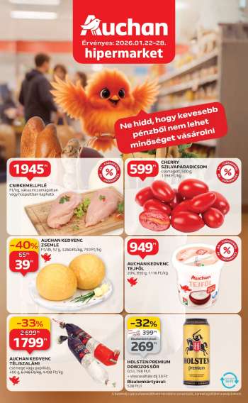 Újság Auchan - 2026.01.22 - 2026.01.28.