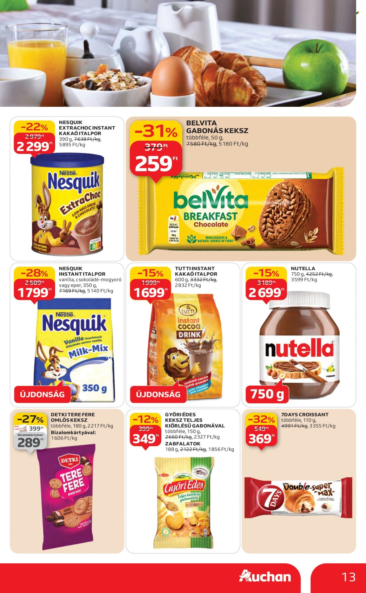 Auchan akciós újságok - 2026.01.22 - 2026.01.28. Oldal 13