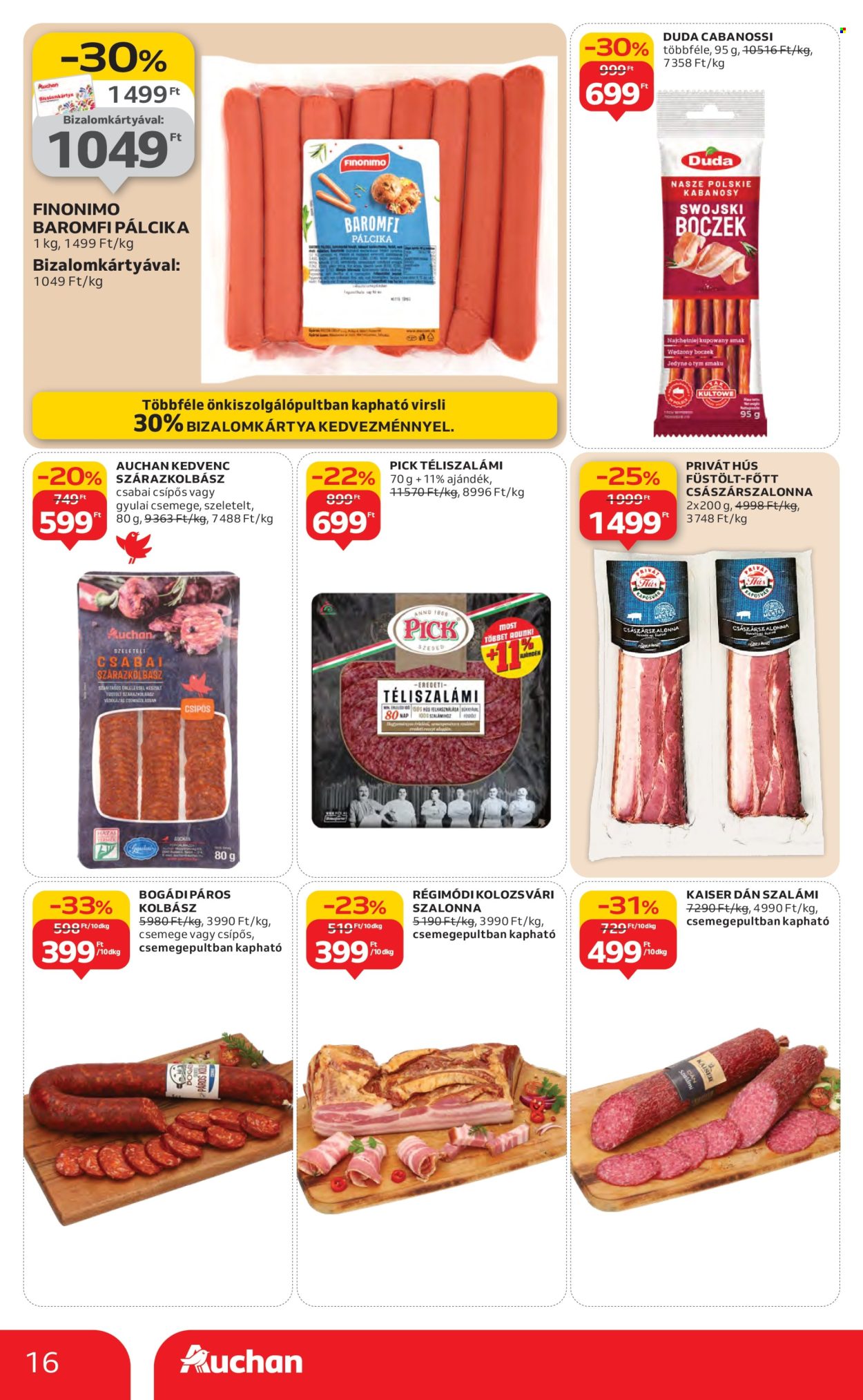 Auchan akciós újságok - 2026.01.22 - 2026.01.28. Oldal 16