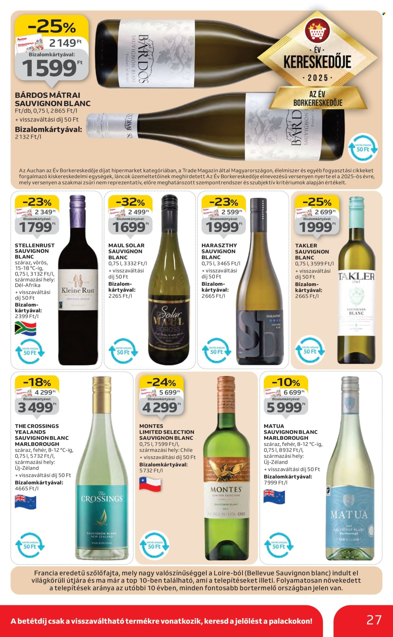 Auchan akciós újságok - 2026.01.22 - 2026.01.28. Oldal 27