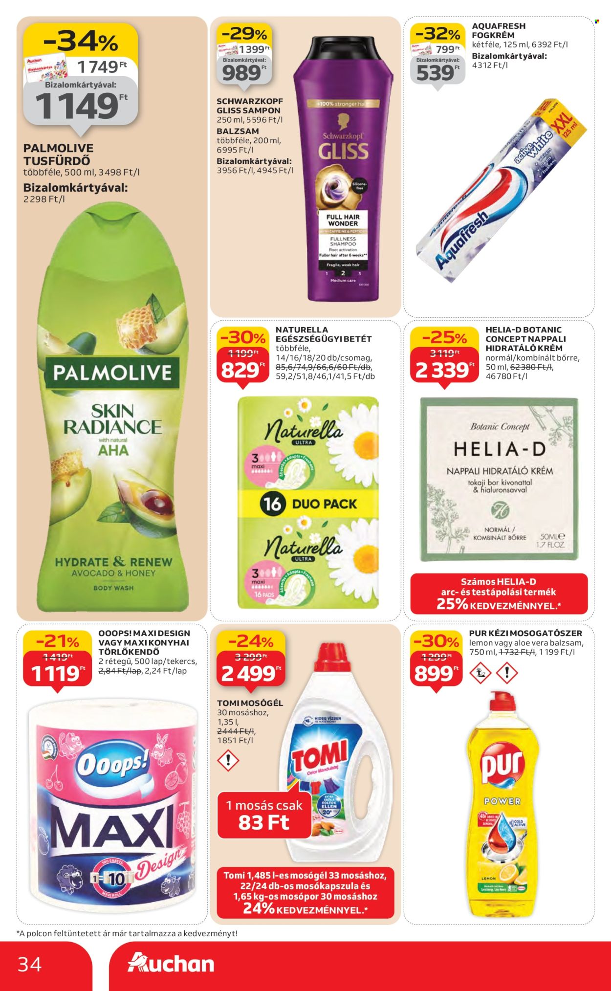 Auchan akciós újságok - 2026.01.22 - 2026.01.28. Oldal 34