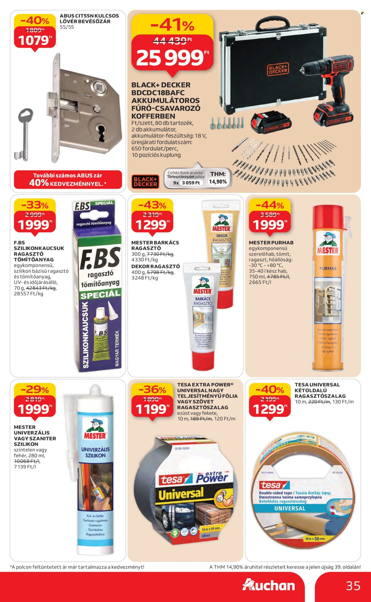 Auchan akciós újságok - 2026.01.22 - 2026.01.28. Oldal 35