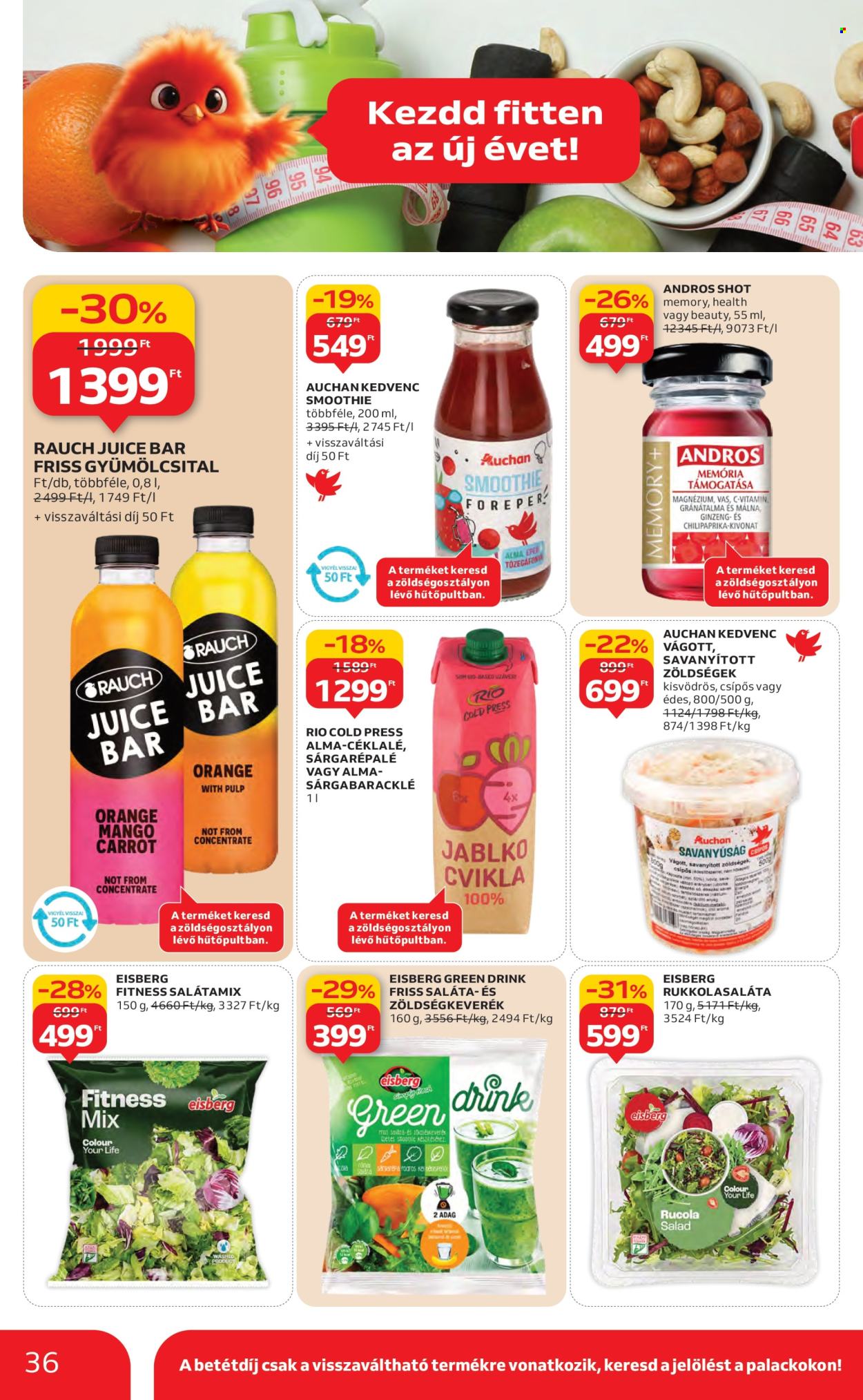 Auchan akciós újságok - 2026.01.22 - 2026.01.28. Oldal 36