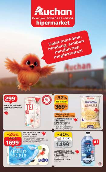 Újság Auchan - 2026.01.22 - 2026.02.04.