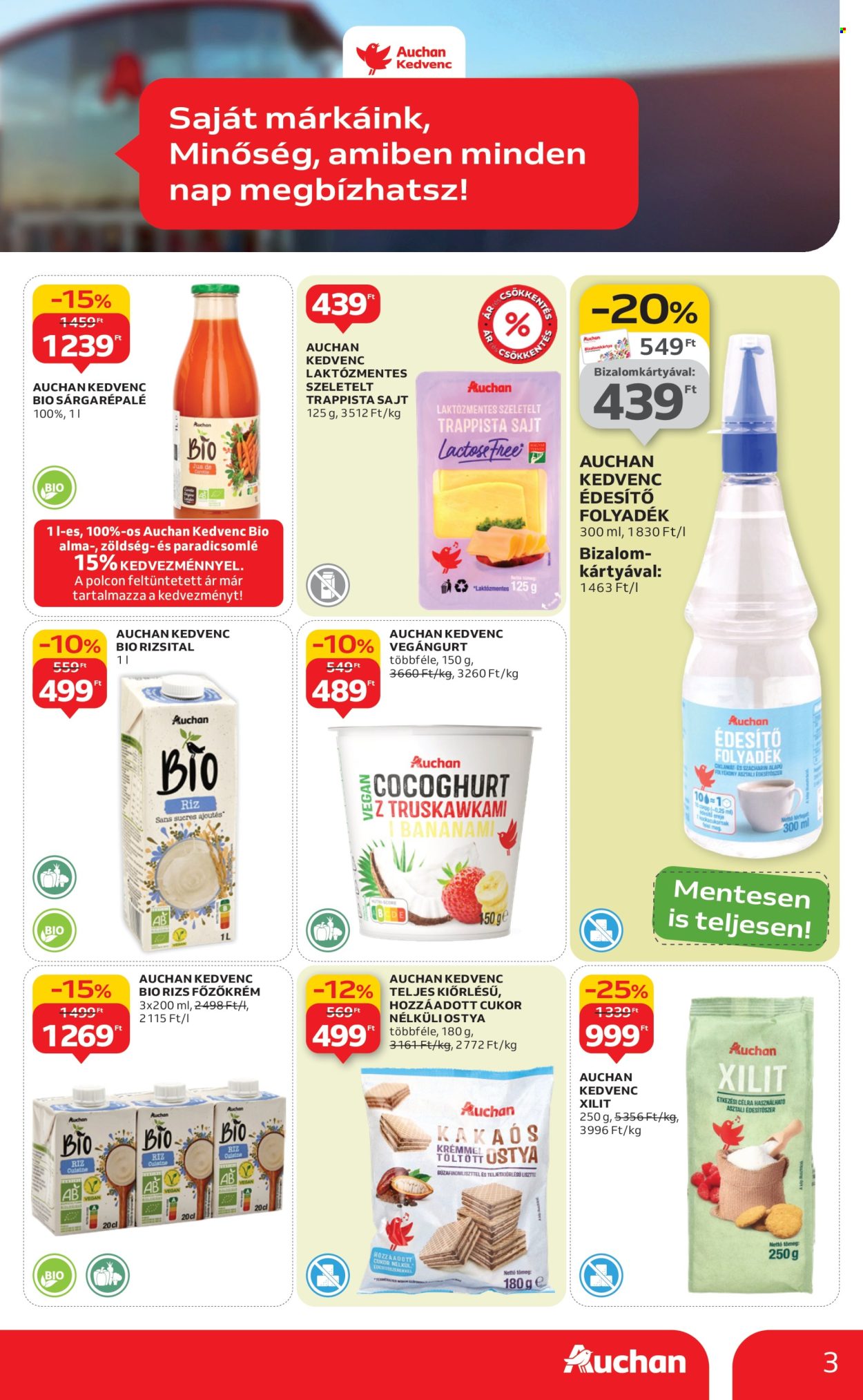 Auchan akciós újságok - 2026.01.22 - 2026.02.04. Oldal 3